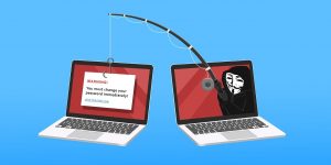 hacker, phishing, laptop
